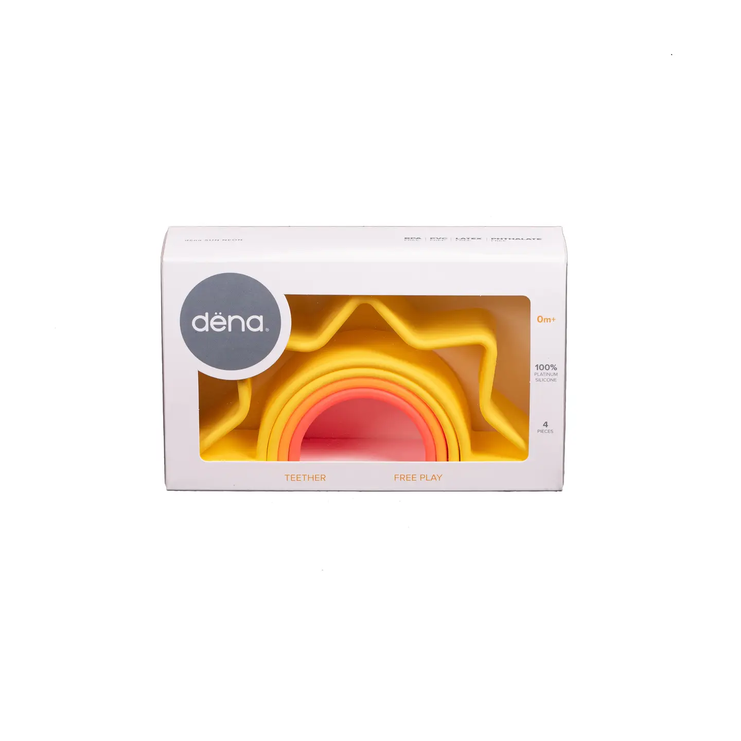 Neon Sun Nesting Toy