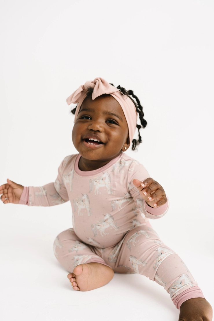 Kids Unicorn Sparkle Bamboo Pajamas