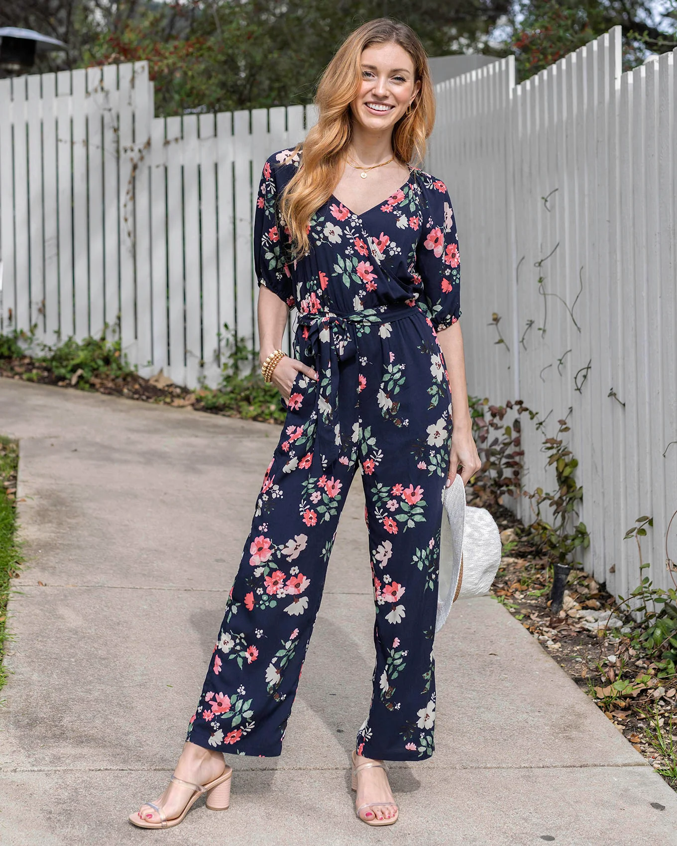 Floral Jumpsuit