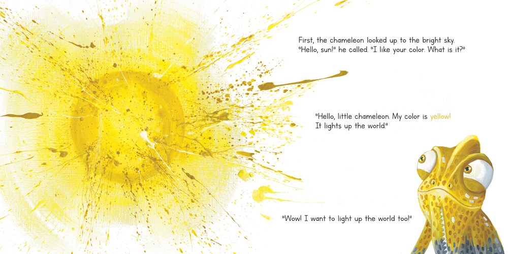 The Chameleon's True Colors Book
