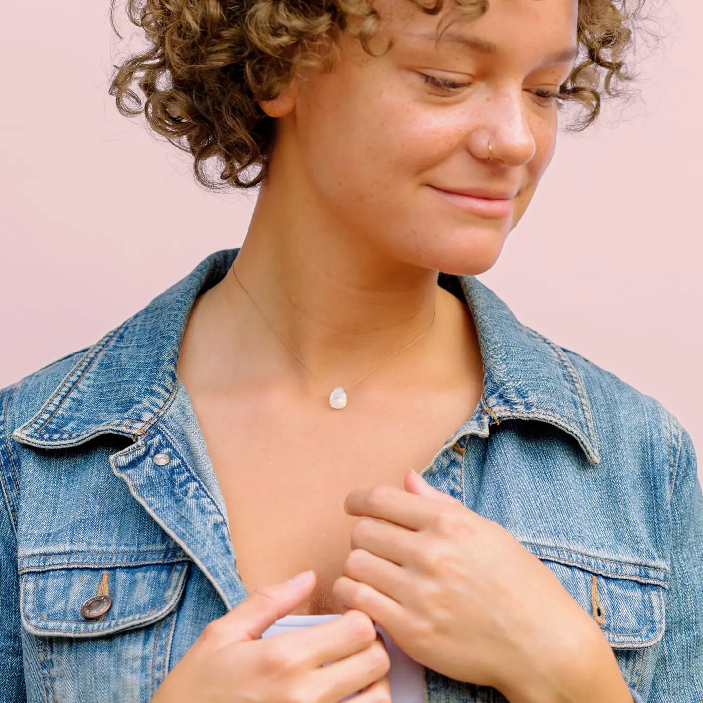 Luxe Necklace Moonstone for Sisterhood