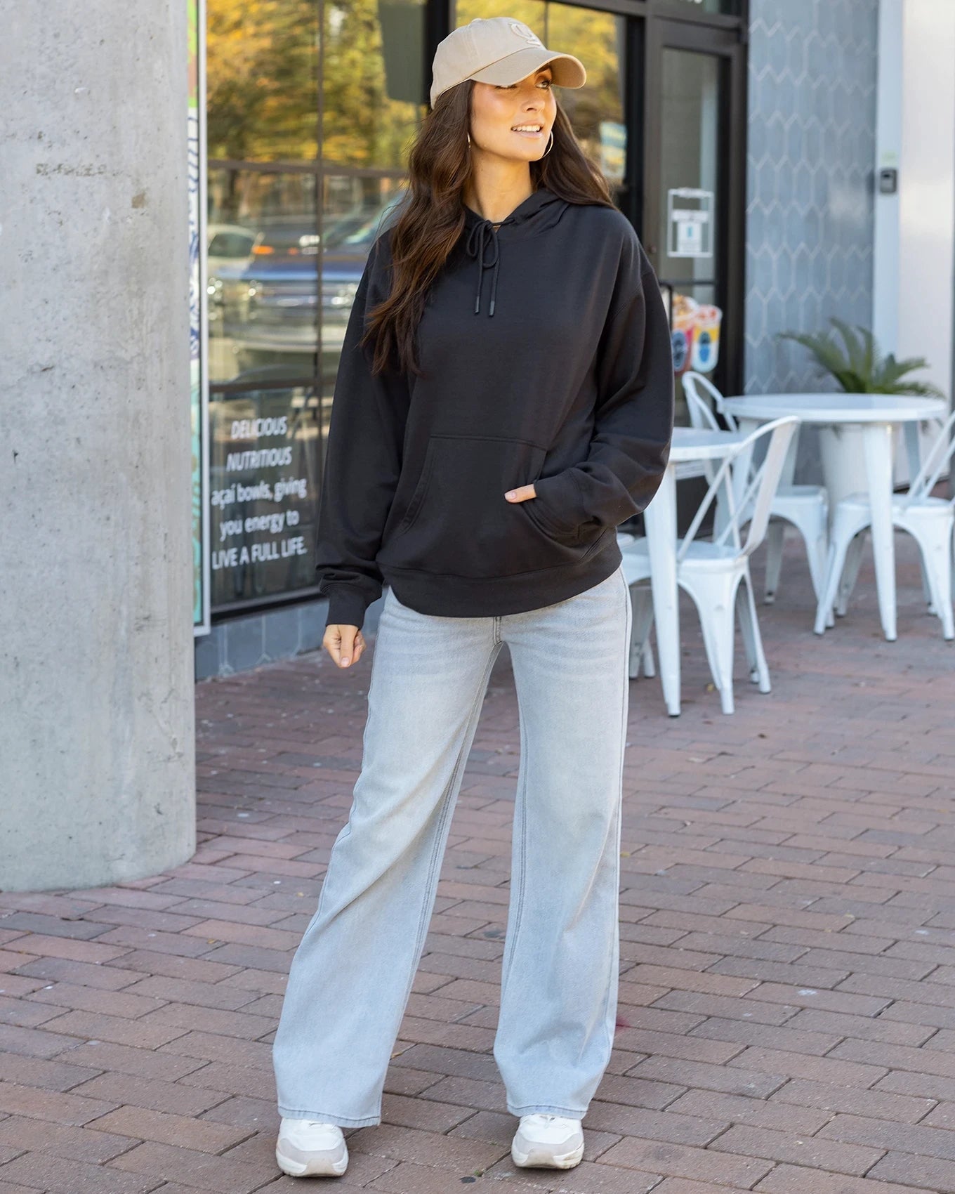 Slouchy Soft Wide Leg Jeans