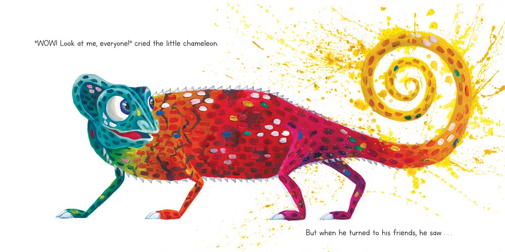 The Chameleon's True Colors Book
