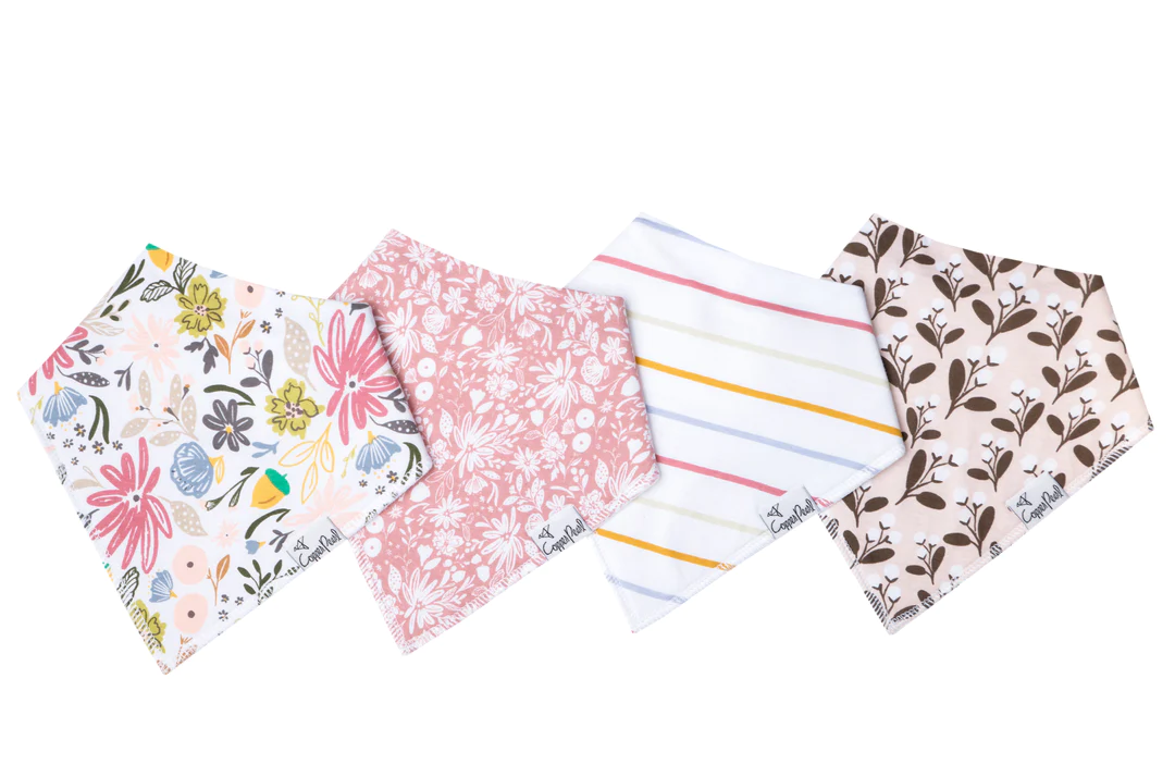 Olive Baby Bandana Set 4pk