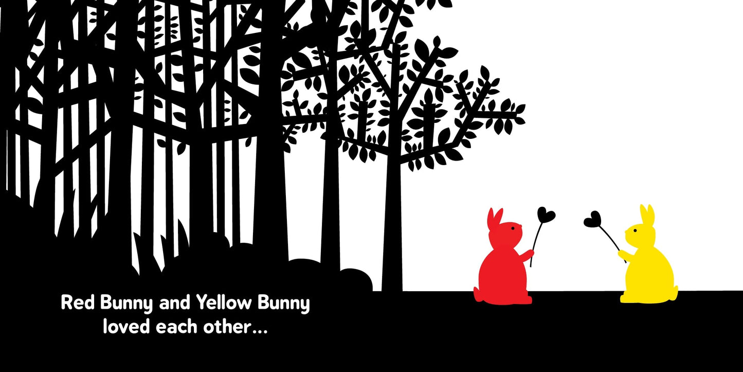 Red Bunny & Yellow Bunny Board Book