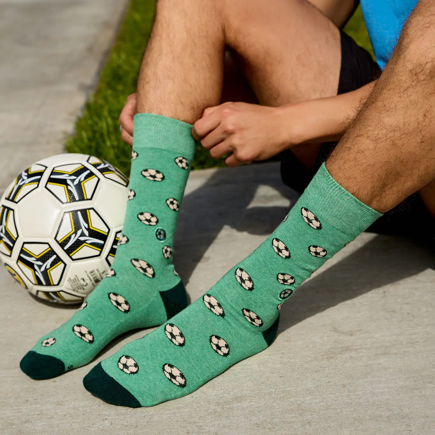 Socks That Support Youth Sports Soccerballs