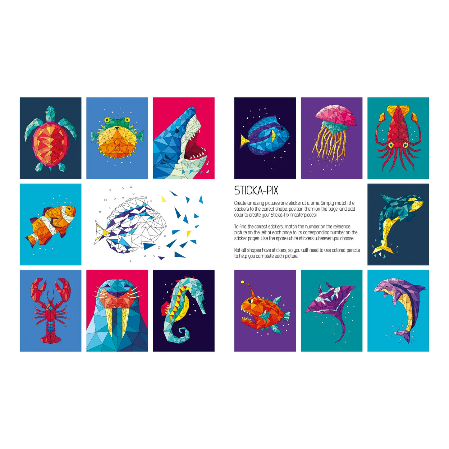 In the Ocean Sticker Book