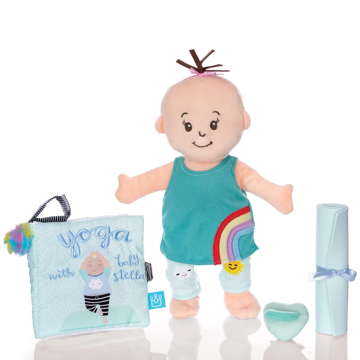 Wee Baby Stella Yoga Doll Set Lillies