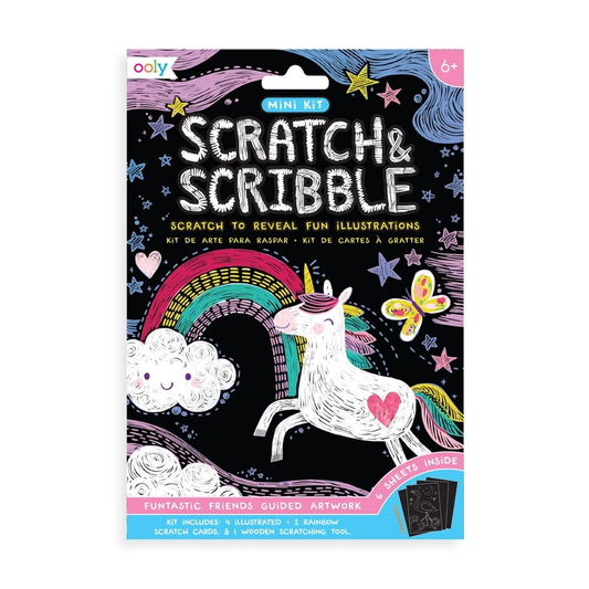 Mini Scratch & Scribble Funtastic Friends
