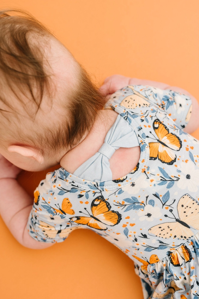 Baby Breezy Butterflies Bamboo Dress