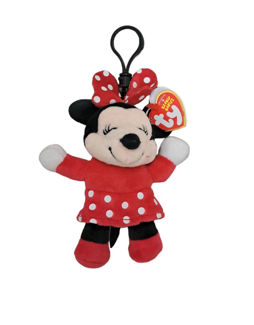Minnie Mouse Beanie Keychain
