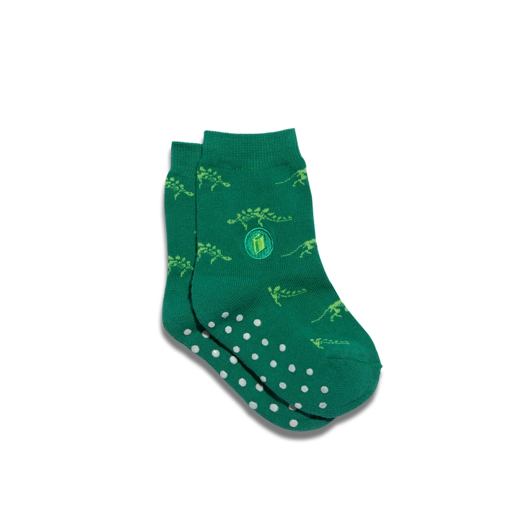 Kids Socks That Give Books Dino