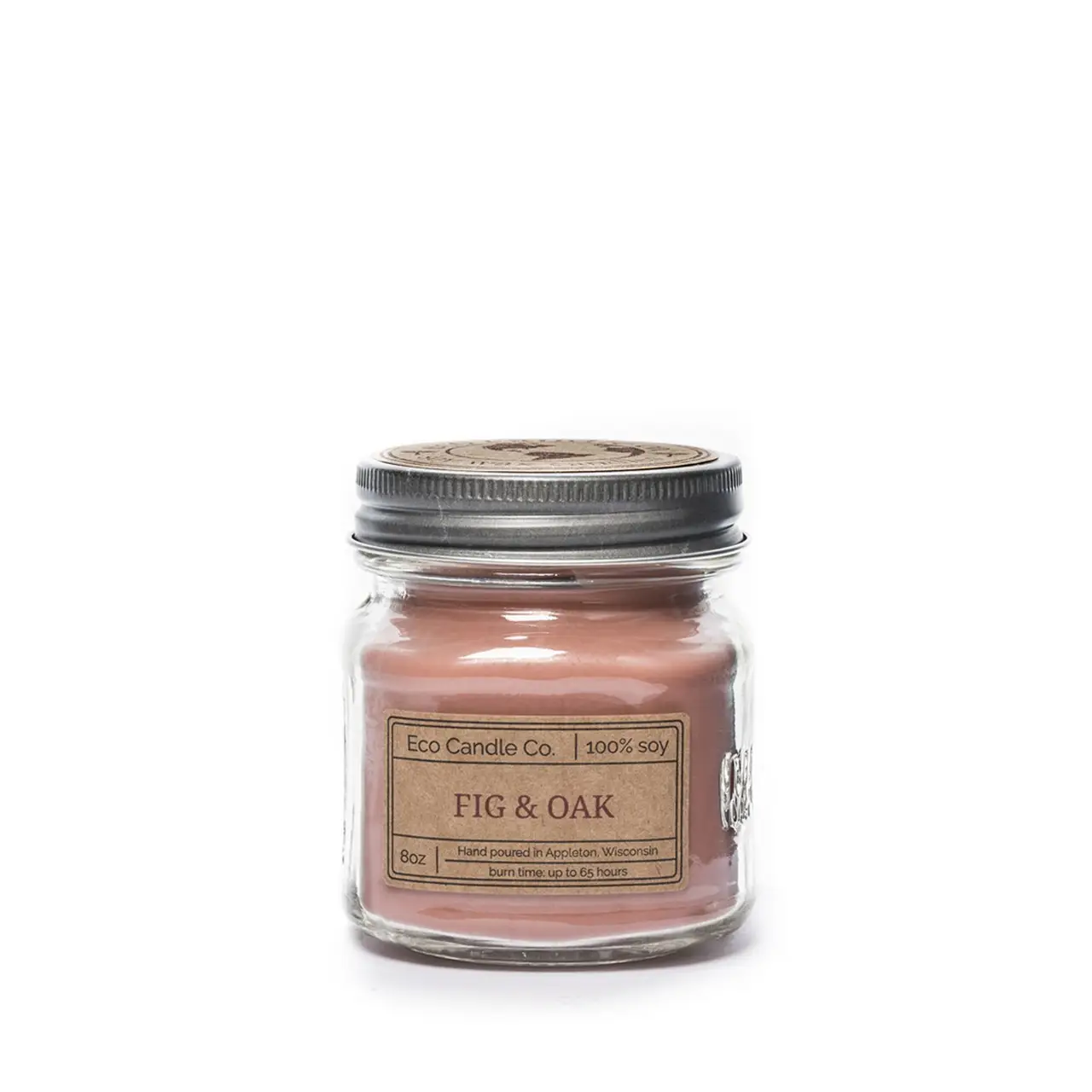 Mason Candle Fig & Oak