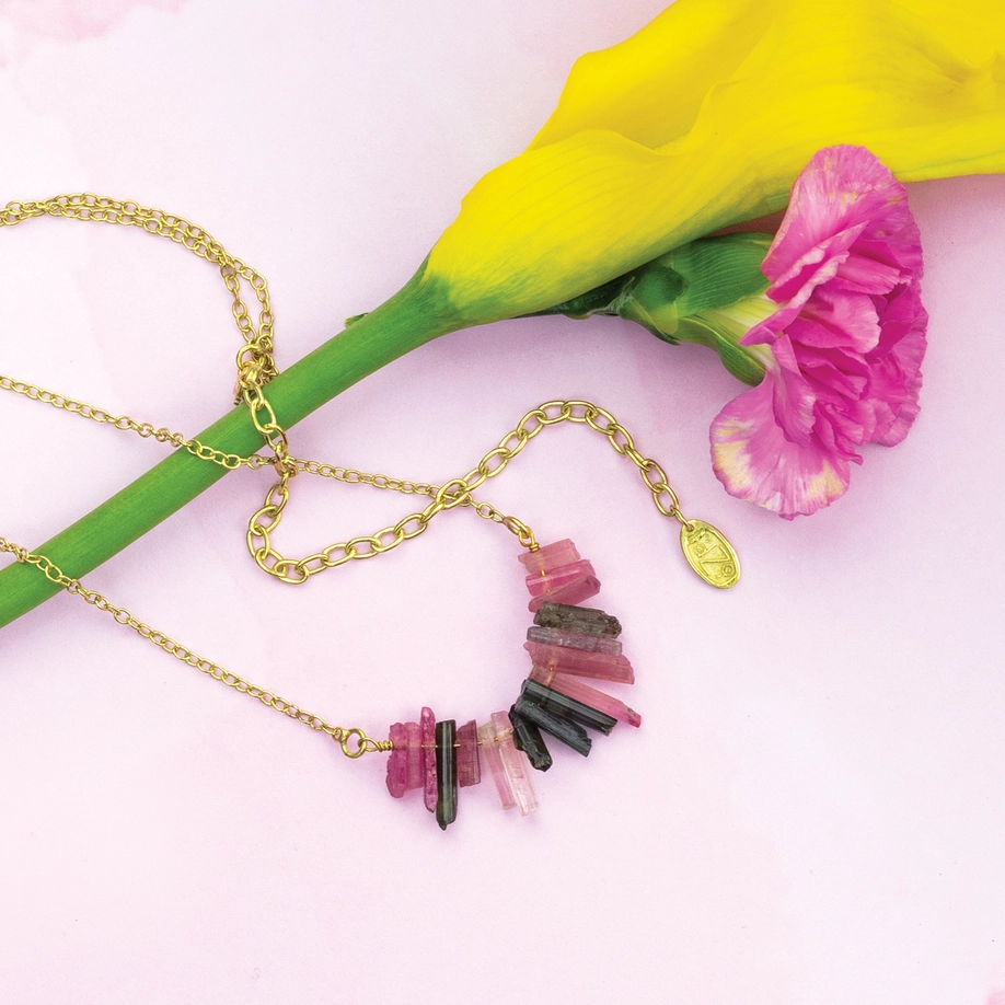 Rainbow Arc Necklace