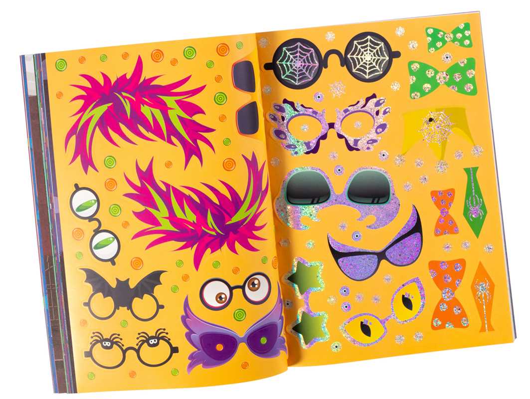 Super Silly Stickers: Halloween Book