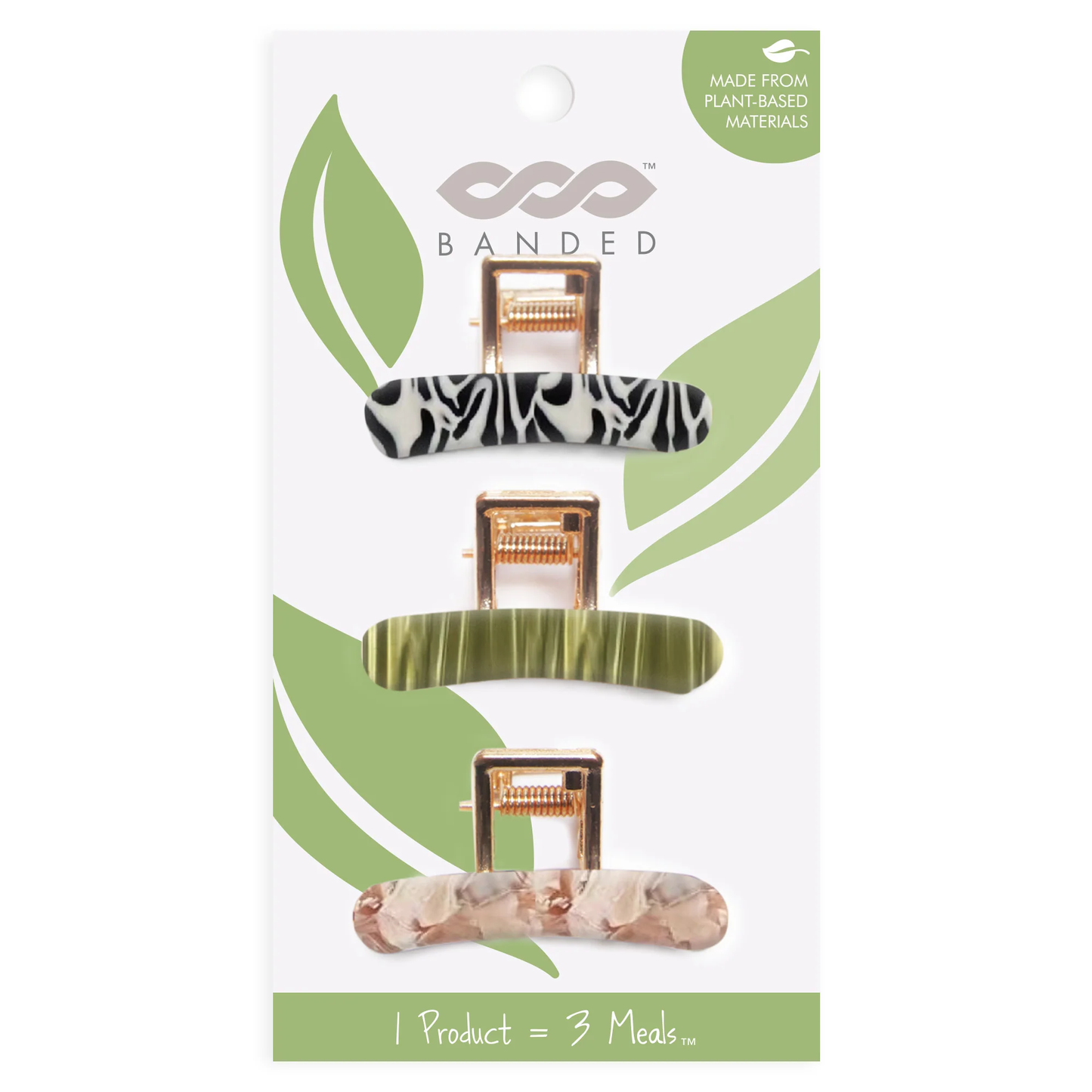 Mini Claw Cips Nature Chic