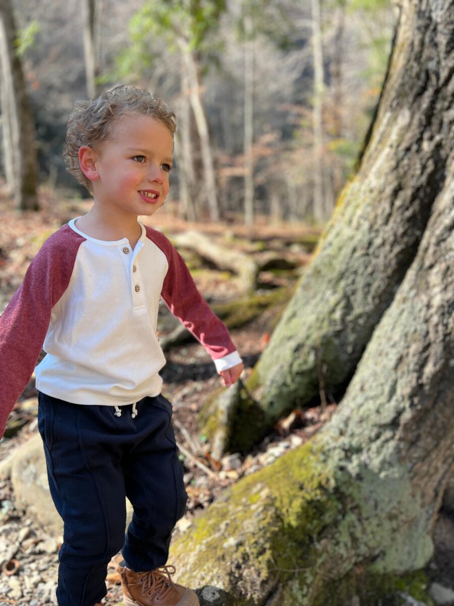 Boys Oscar Jog Pants Navy