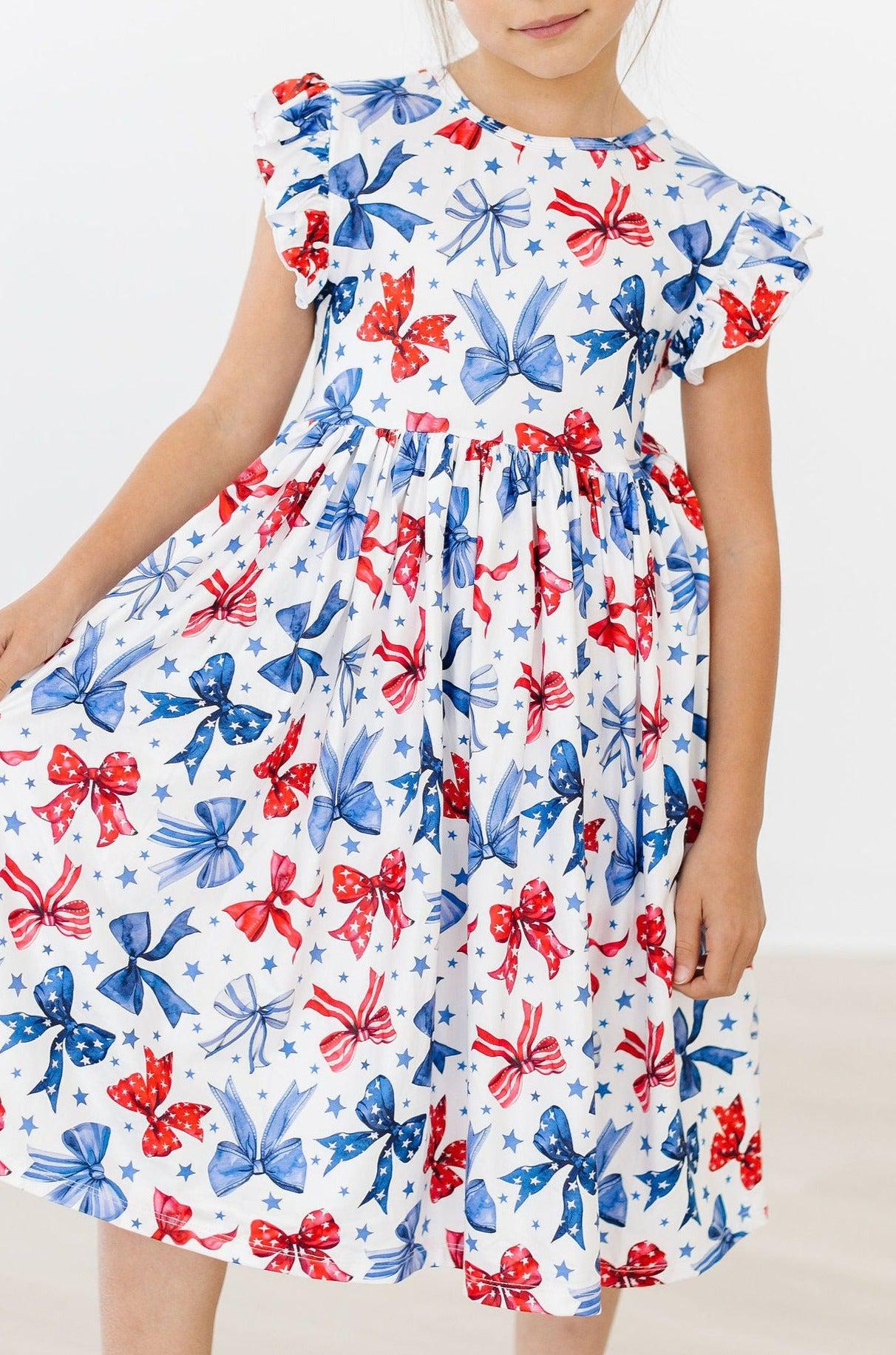 Born to Sparkle Flutter Twirl Dress
