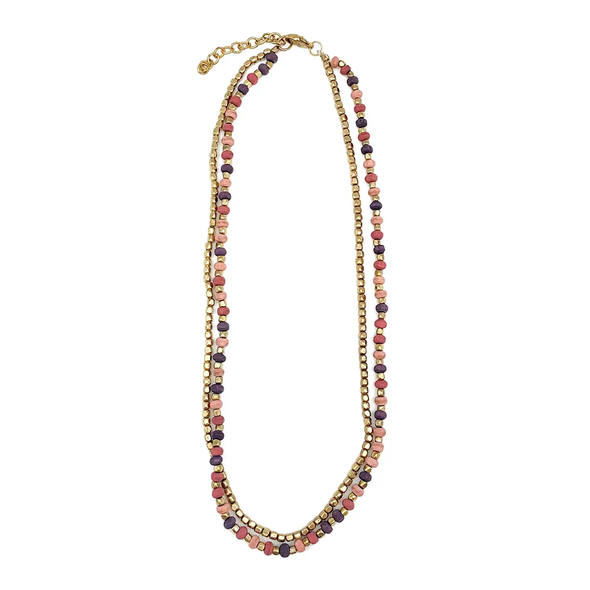 Sachi Two Strand Short Necklace
