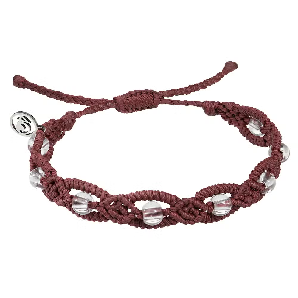 4Ocean Star Coral Braided Bracelet