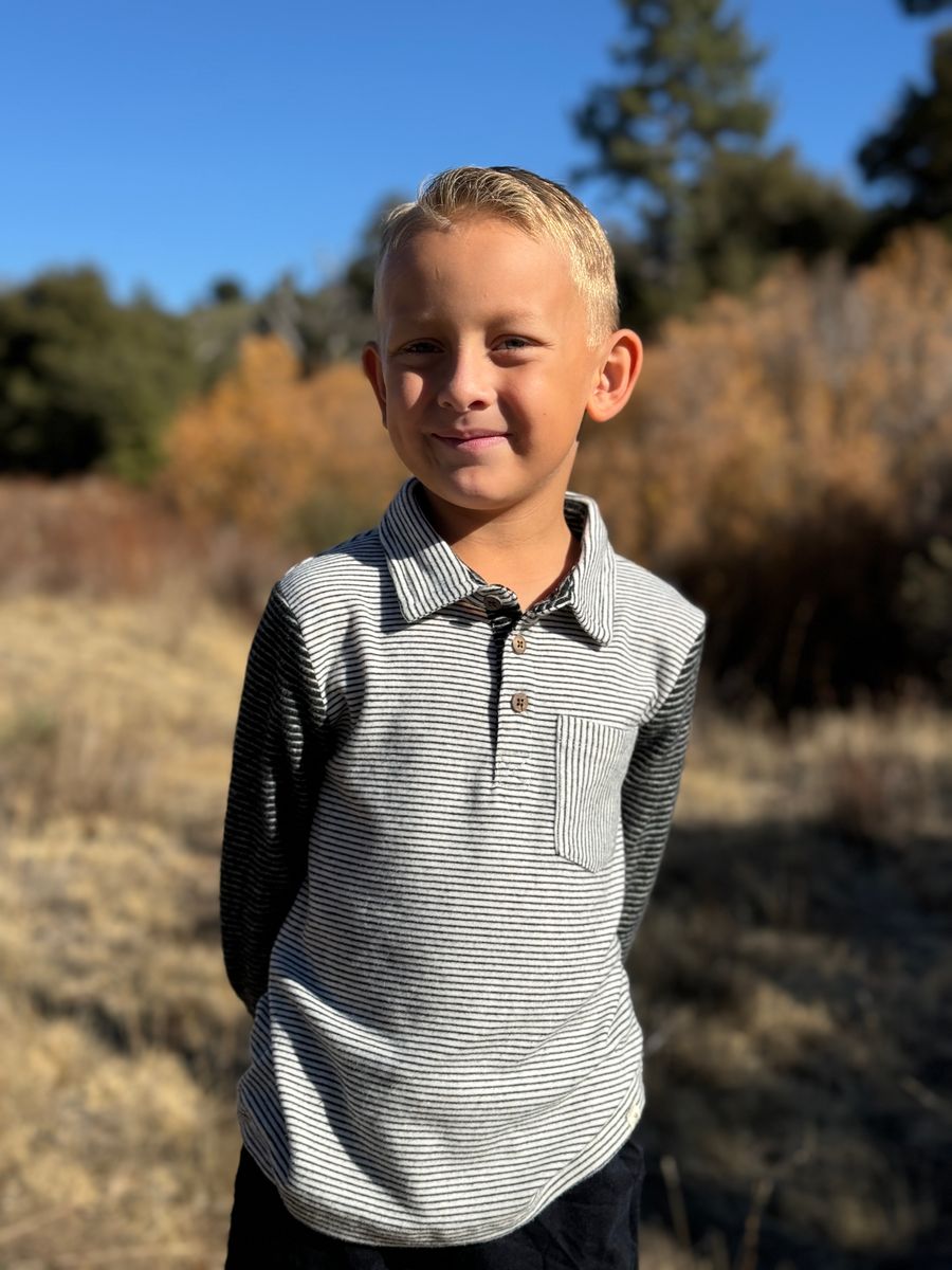 Boys Troy Polo Long Sleeve