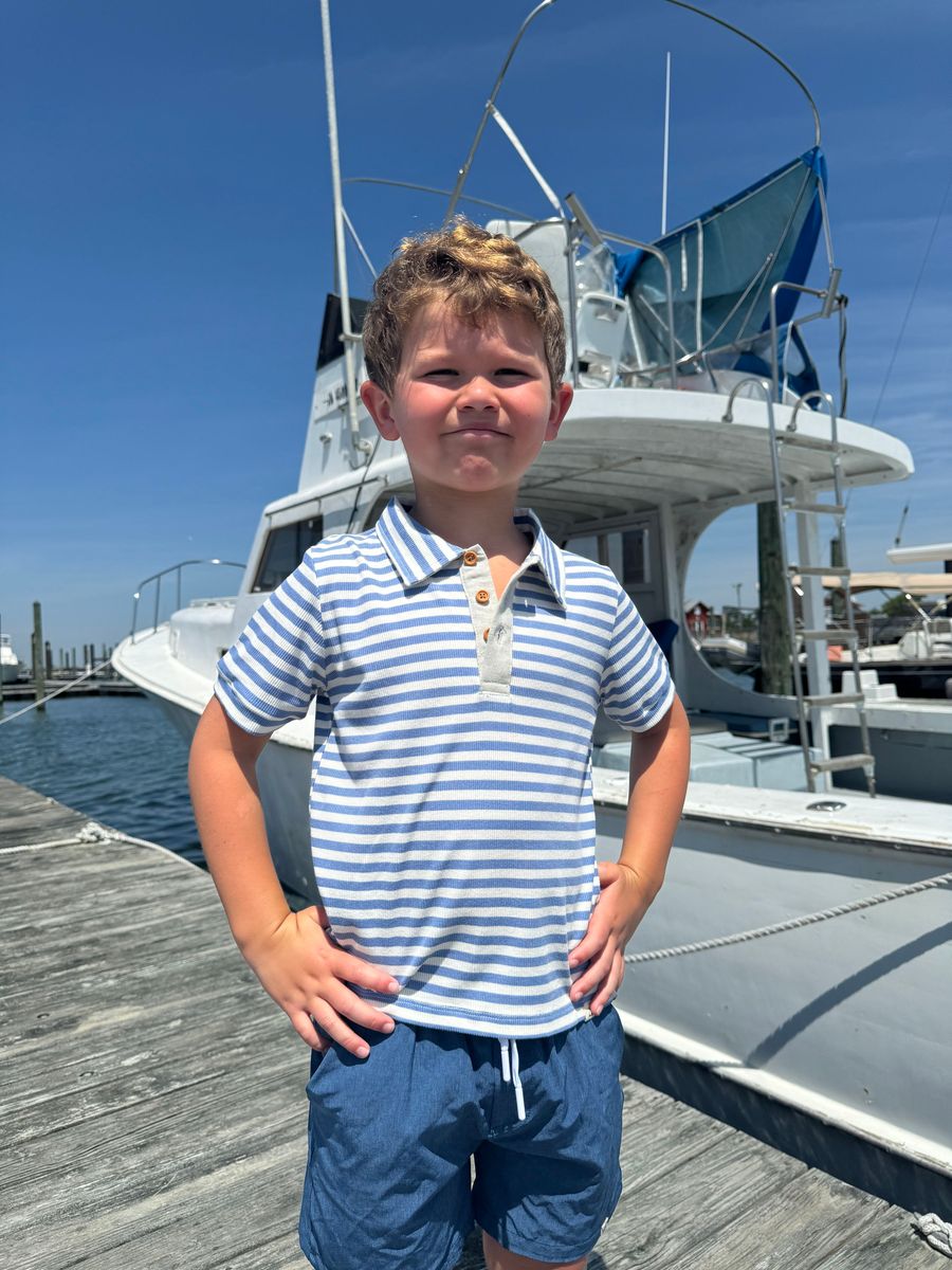 Boys Shipping Polo Shirt