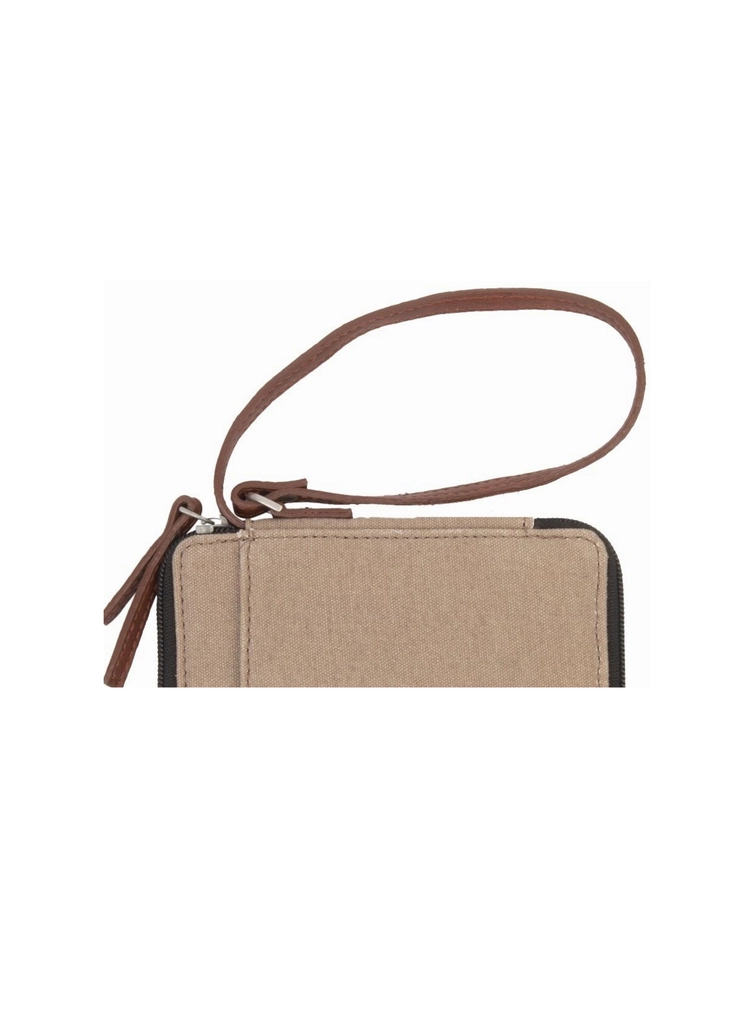 Trust the Journey Zip Wallet-FlowerBike