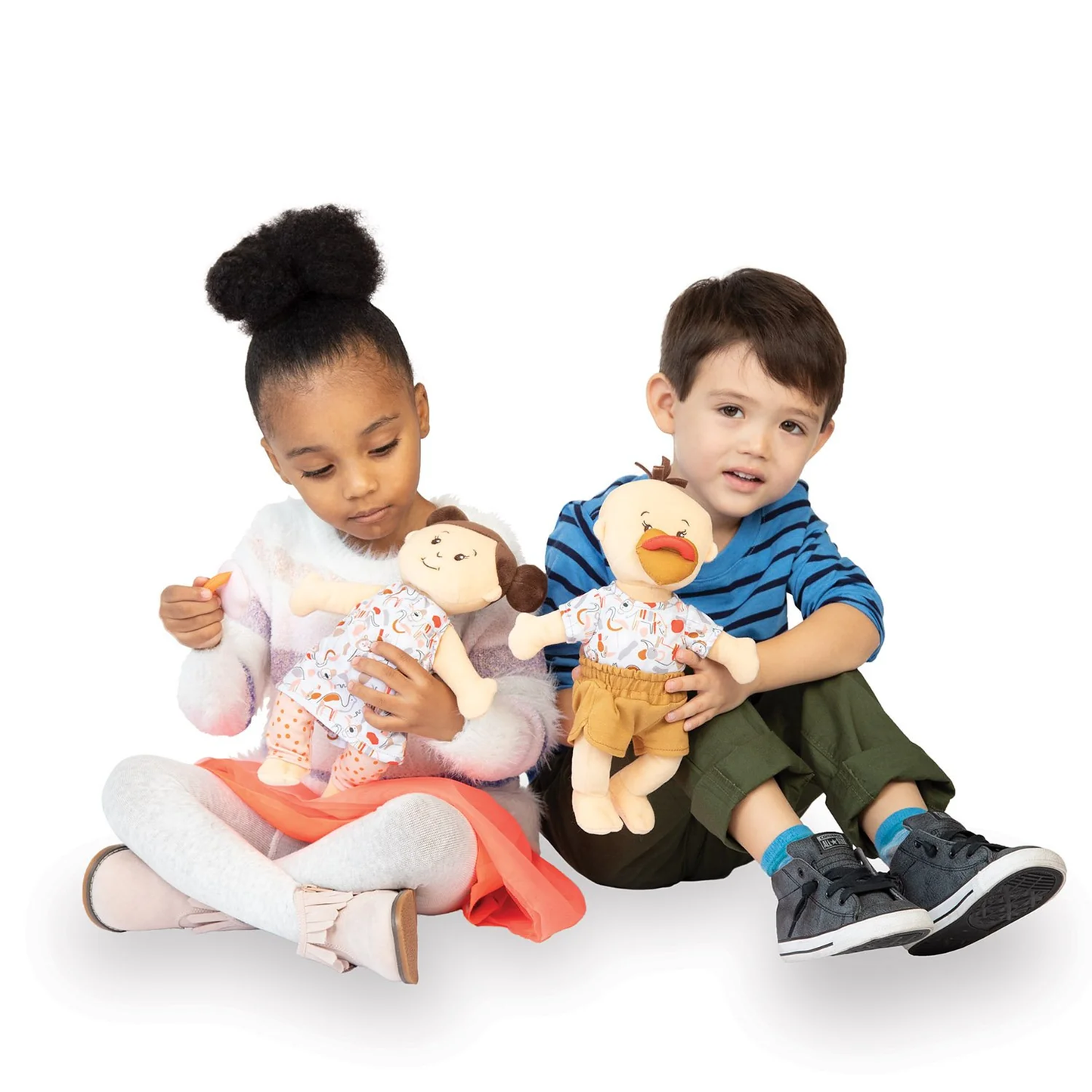 Wee Baby Stella Twins Set Peach
