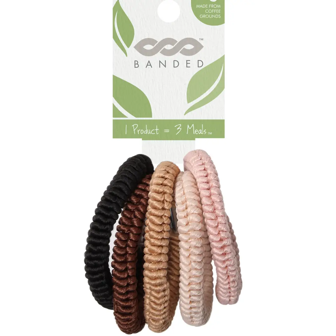 Coffee Fields Hair Ties