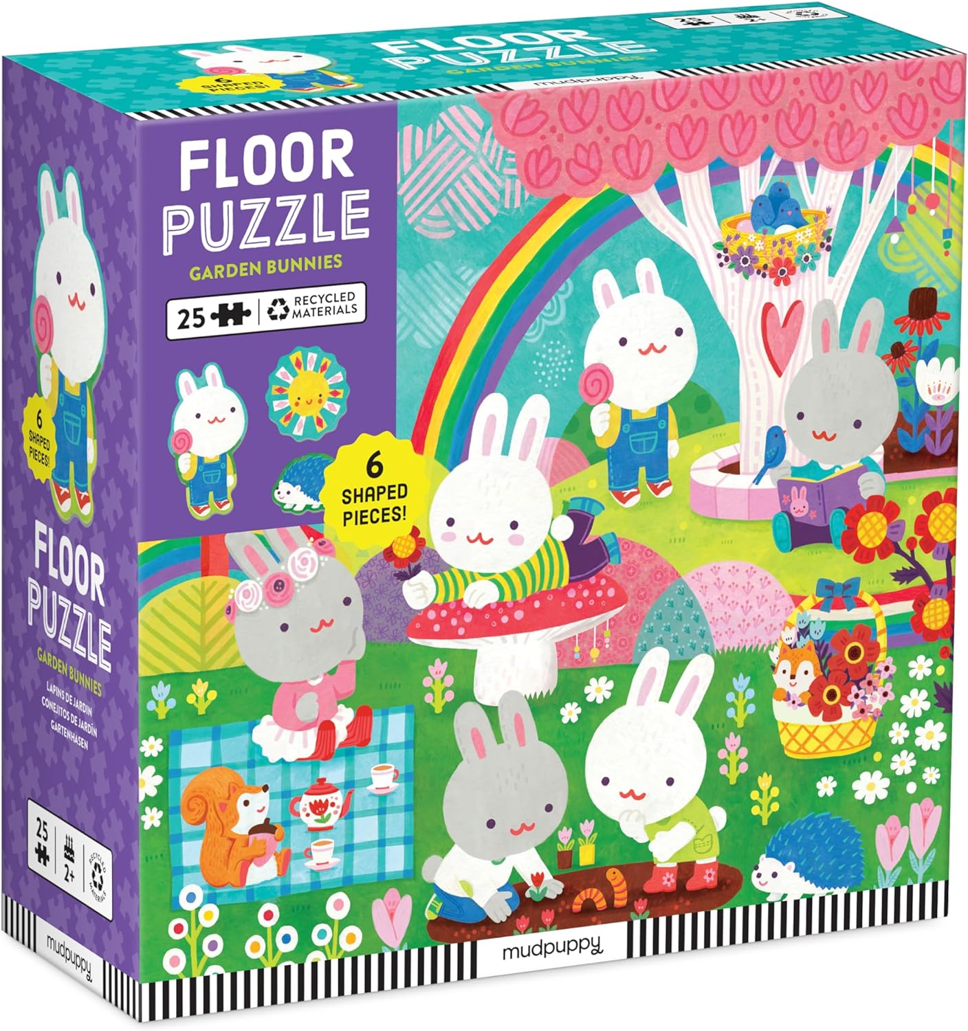 Garden Bunnies Floor Puzzle
