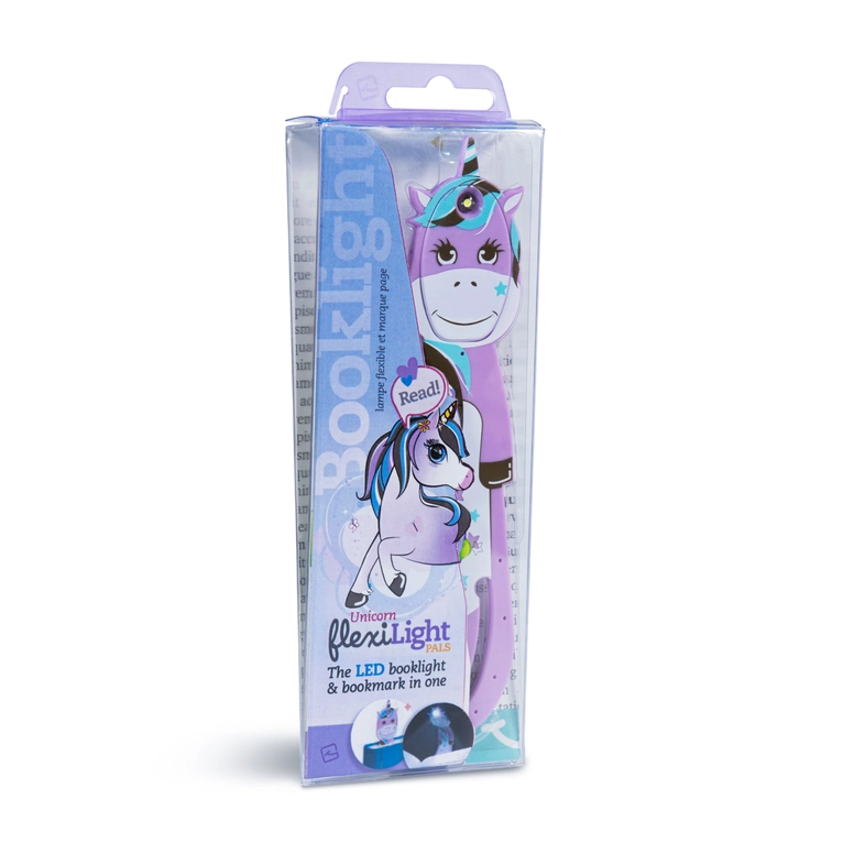 Flexilight Unicorn Purple Book Light