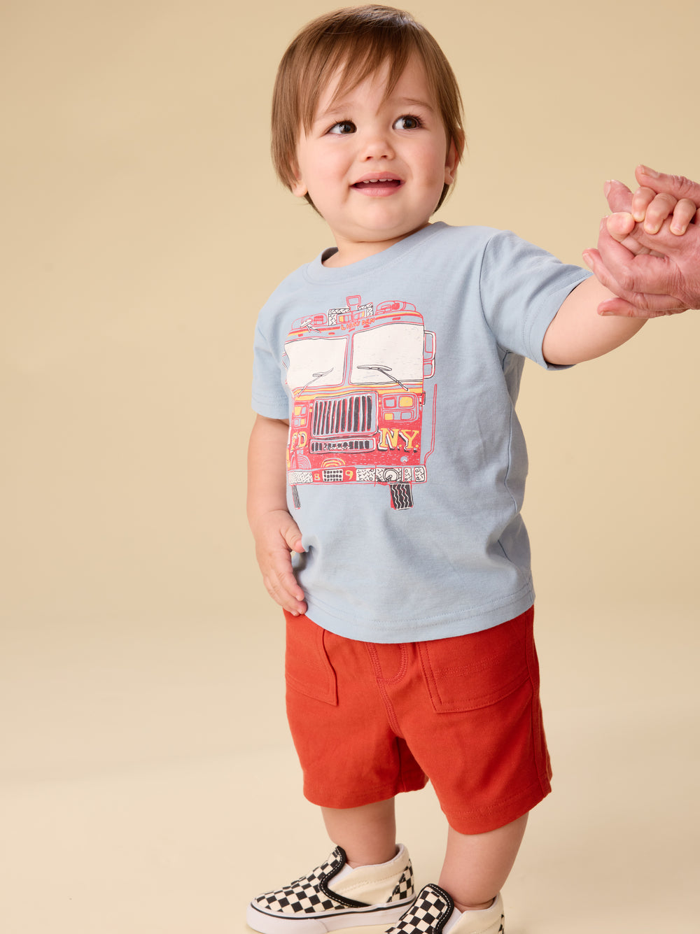 Kids Fire Truck Graphic Tee