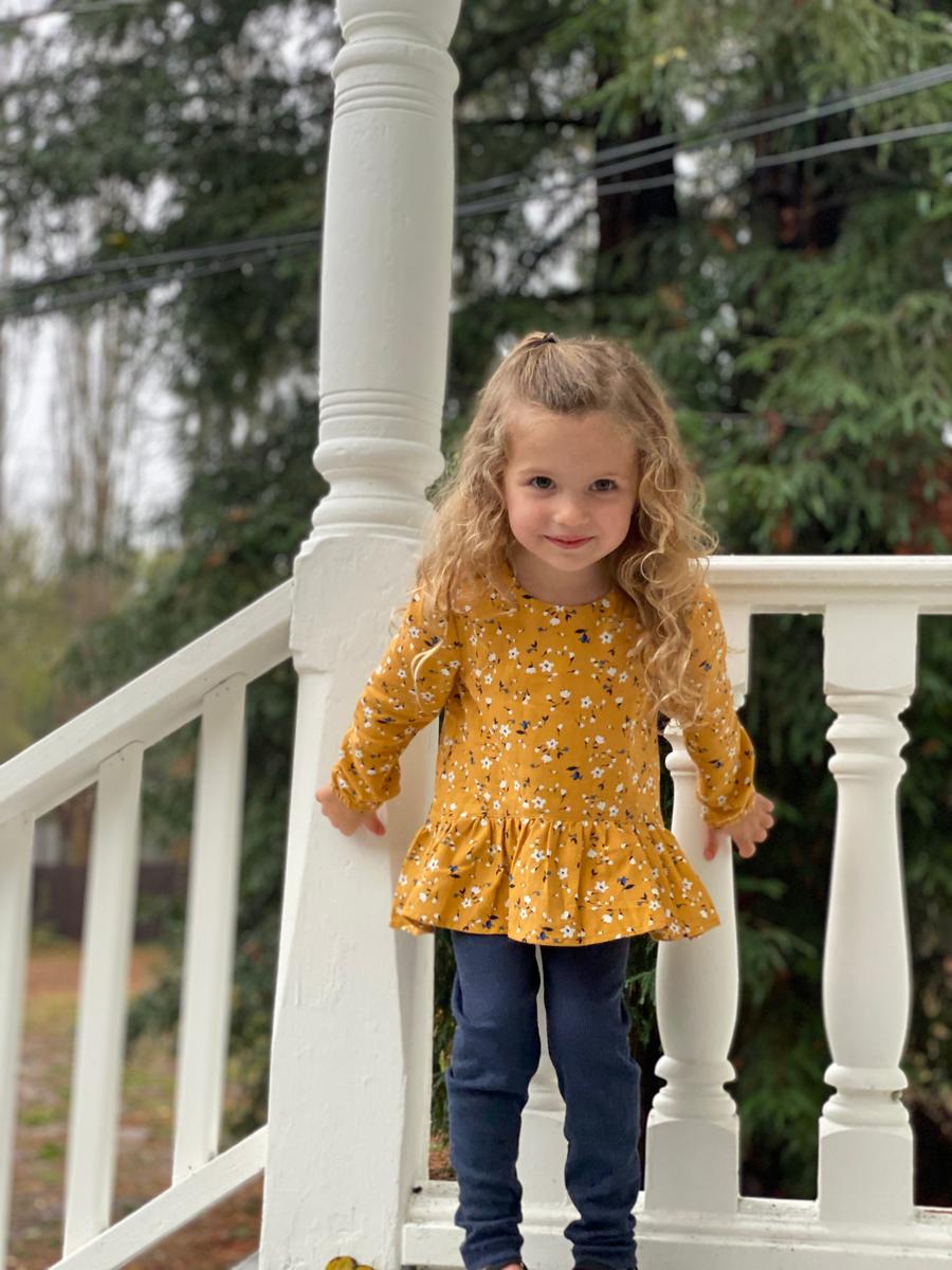 Girls Kathleen Leggings Navy