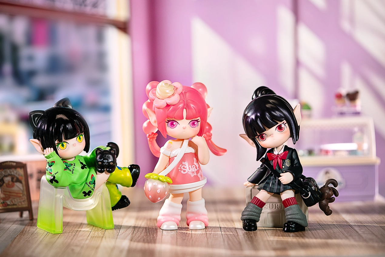 Suri's Colorful Girls Blind Box Figurine