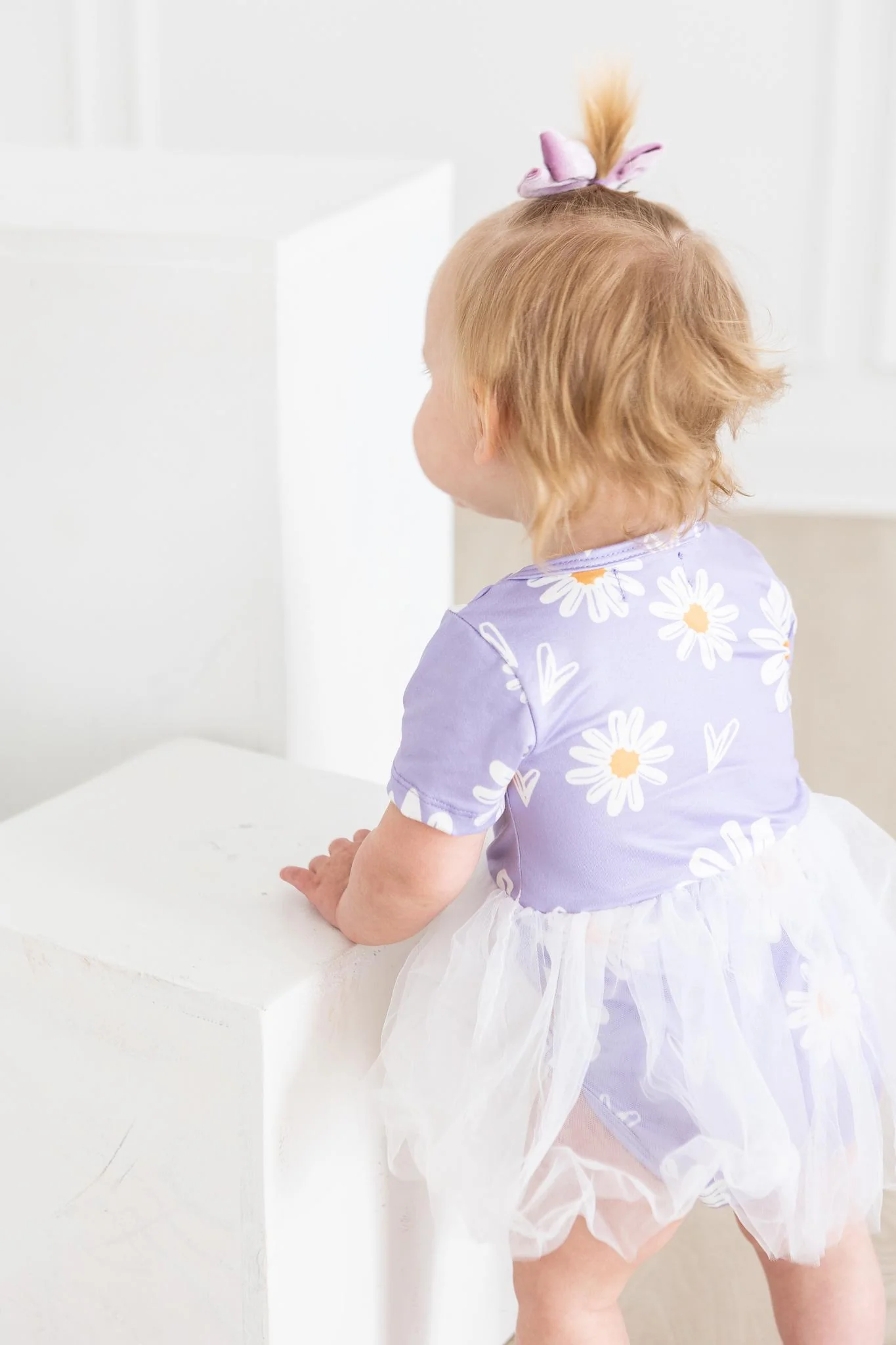 I Heart Daisies Tutu Baby Dress