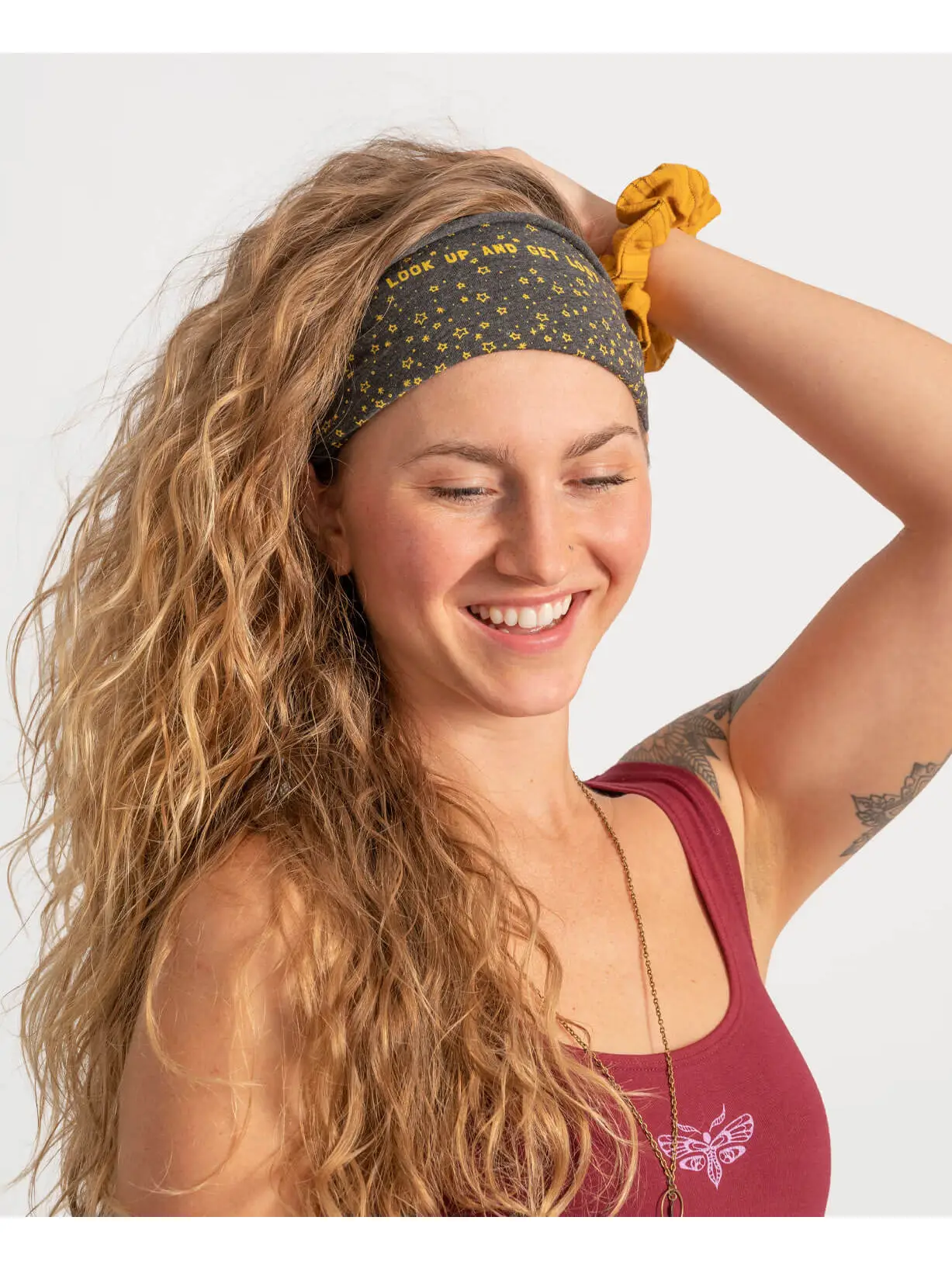 Boho Headband Look Up Stars