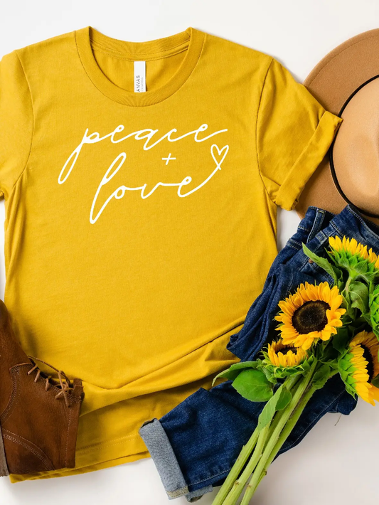 Peace & Love T-Shirt