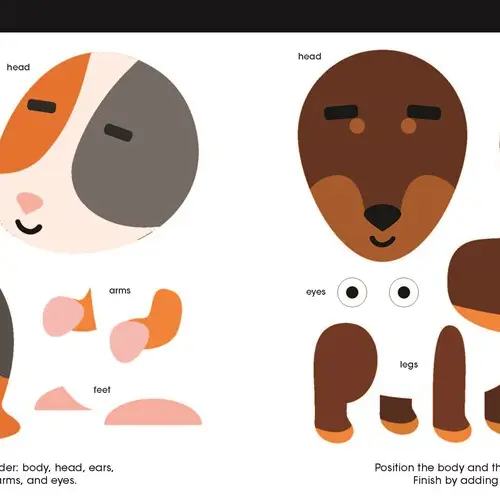 First Sticker Book Cuddly Pets