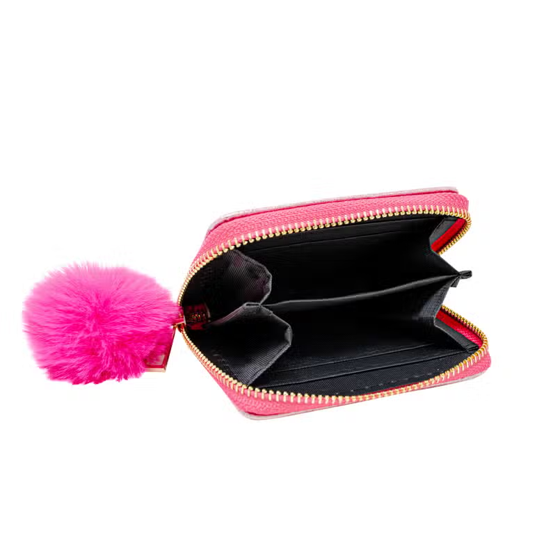 Girls Wallet Shinny Hearts