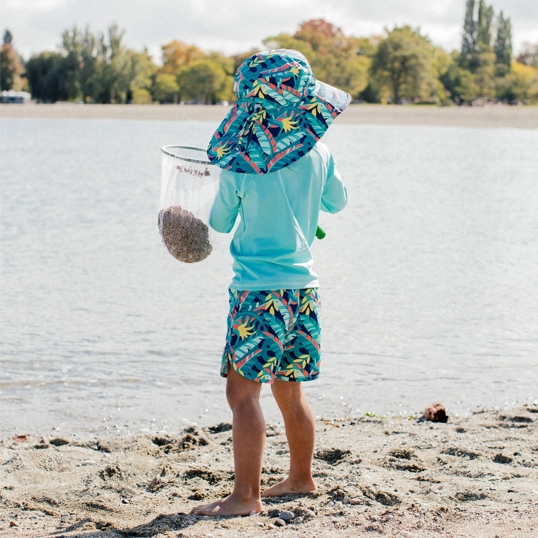 Long Sleeve Swim Shirt Lagoon