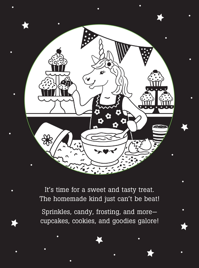 Unicorn's Magical Day Shadow Book