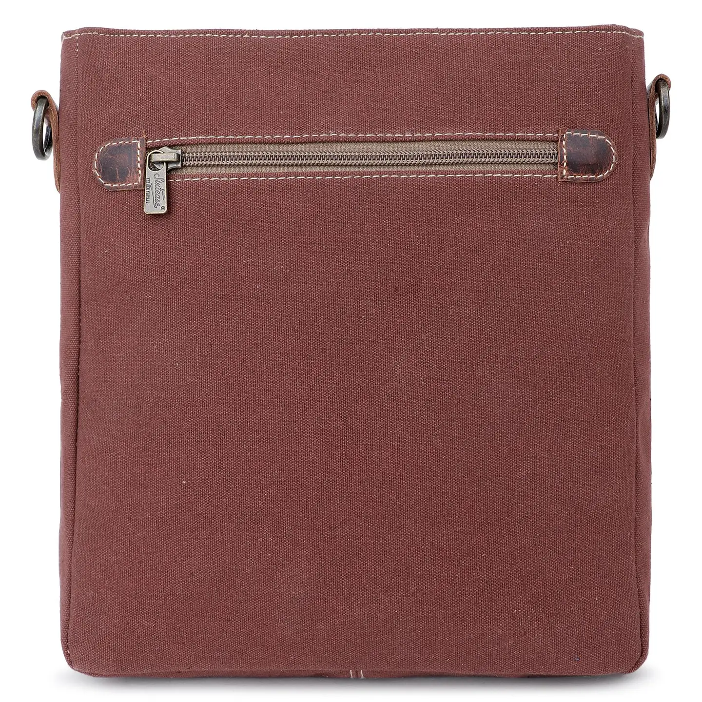 Women's Square Crossbody Bag - Script Print