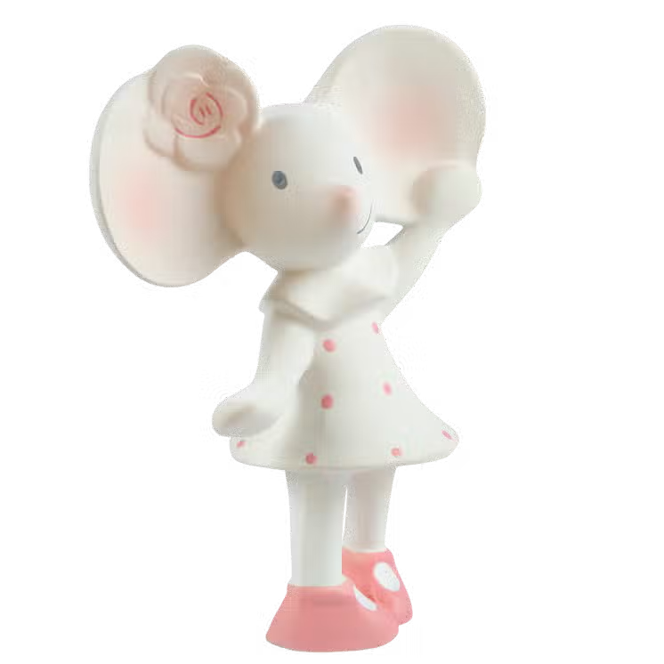 Meiya the Mouse Organic Rubber Toy