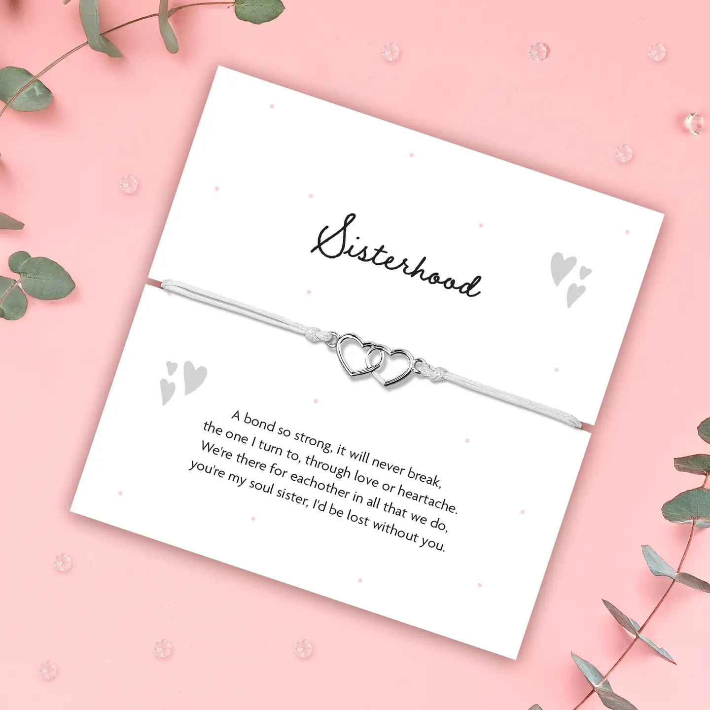 Sisterhood Friendship Wish Bracelet