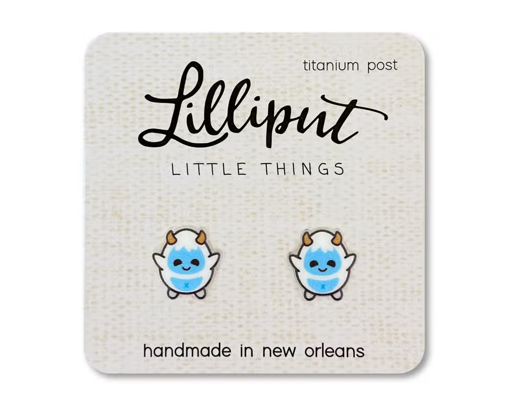 Yeti Stud Earrings