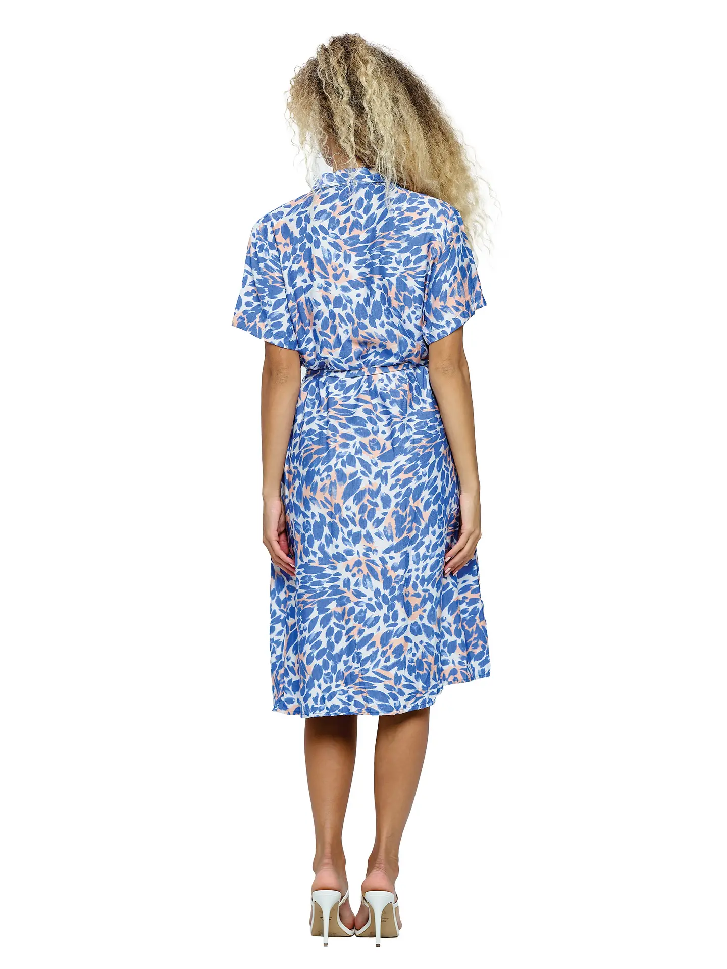 Floral Boho Belted Dress