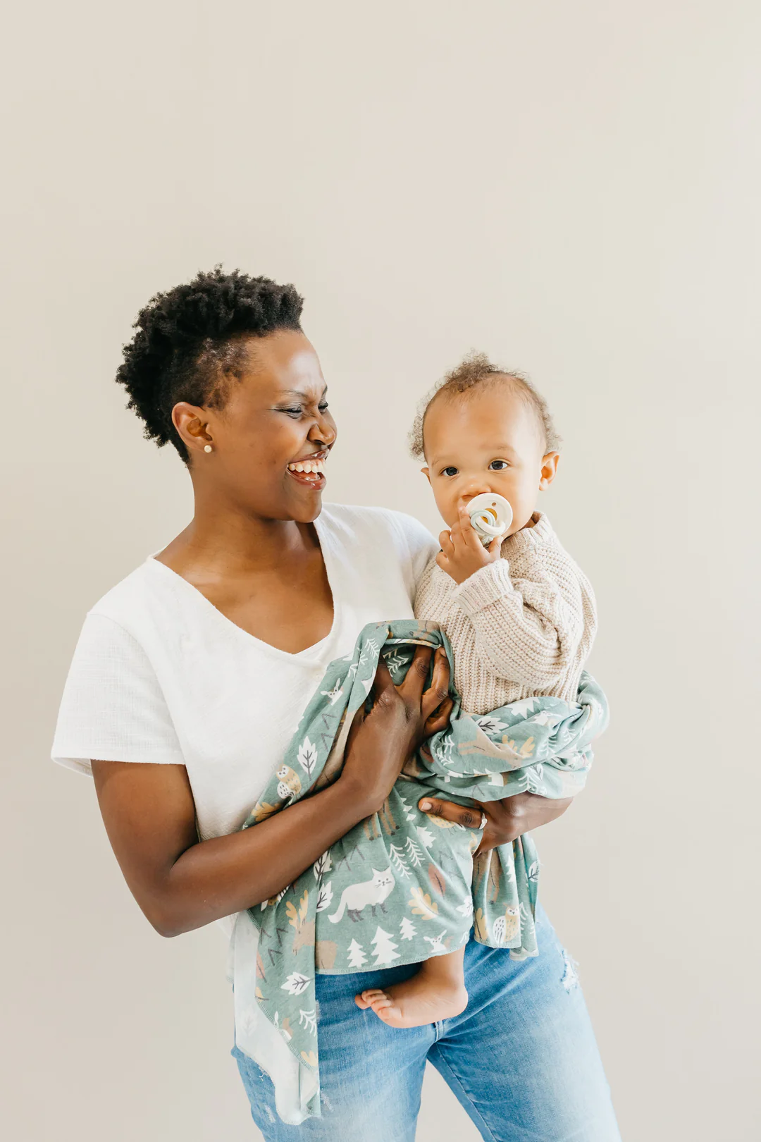 Atwood Knit Swaddle Blanket