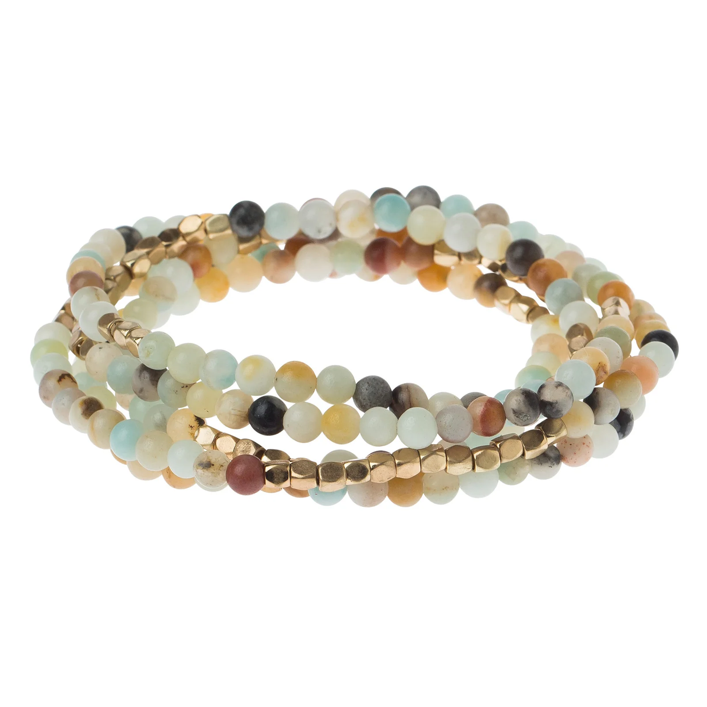 Stone Wrap Bracelet Amazonite