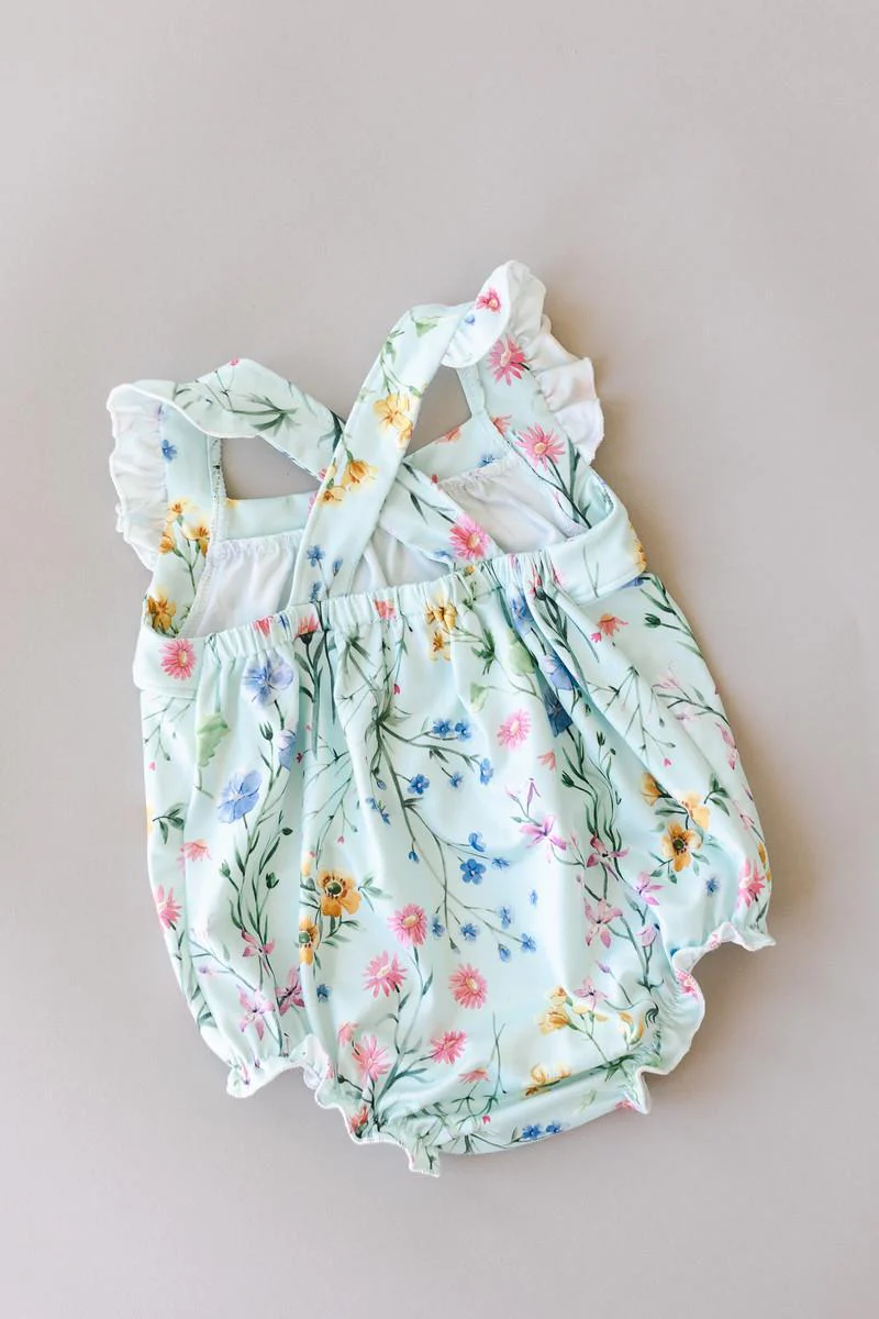 Baby Wild Woods Cross Back Romper