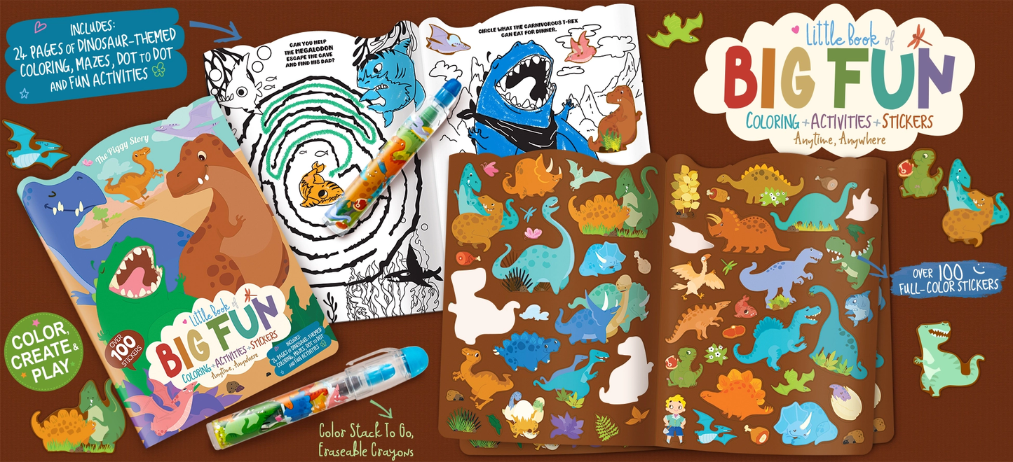 Dinosaur World Little Book of Big Fun